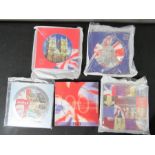 A group of five Royal Mint proof sets: 2000-2004 inclusive.