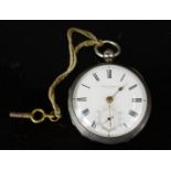 A 19th century silver pocket watch by John Forrest of London.
