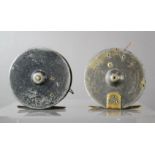 A Hardy Bros fishing reel, Alnwick, The Sunbeam Fly Reel. (2)