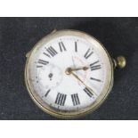 A 19th century Railway Timekeepers pocket watch, with Roman Numeral Dial and subsidiary seconds, '