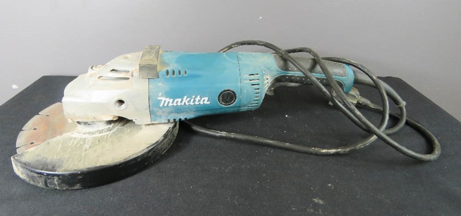 Makita GA9020 metal cutter.