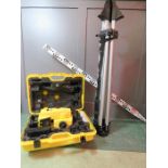 Leica Geosystems Builder series 209 Laser Level, GPR105, GKL211, with tripod, measure, user