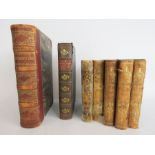 Five Volumes of The Plays and Poems of Shakespeare, Leipzig Bernard Tauchnitz 1844, and The Poetical