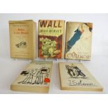 Wall, a novel by John Hersey, Hamish Hamilton of London, together with Voltaire Candide, Solana,