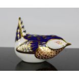 Royal Crown Derby Bone China bird, XLIX, 6½cm high.