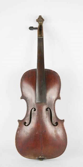 An antique violin.