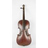 An antique violin.