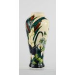 A Moorcroft pottery Lamia pattern vase, by Rachel Bishop, marked beneath,