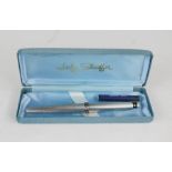 A Lady Sheaffer fountain pen with refil and box.