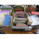 Three boxes of books, to include Links with old Nottingham, art related books: Dresden, Toulouse