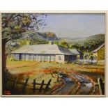 Stan Hickson (20th century): Collits Inn, oil on board, 2002, 39 by 50cm.