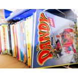 A quantity of Beano and Dandy albums.