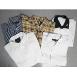 A group of designer shirts to include Polo Ralph Lauren, Richard Jones, TM Lewin and others.