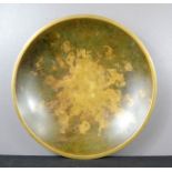 Just Andersen Bronze Bowl Dish, Danish Design, 1930-1940s, makers mark and numbered B1773 to the