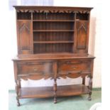 An Old Charm dresser base and rack.