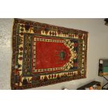 A prayer rug.