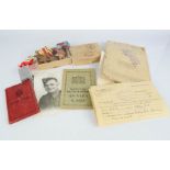 WWII medal group Royal Signals, together with service and release book etc.