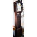 James Everleigh of Ridgeway longcase clock, with a mahogany case.