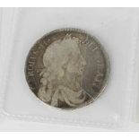 A half crown Charles II 1679, T. Primo.