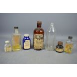 A quantity of medicine and other antique bottles.