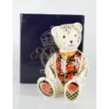 Royal Crown Derby Debonair Bear paperweight.