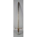 An early sword, with engraved decoration to the blade.