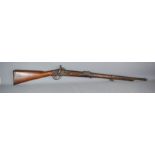 A 19th century musket.