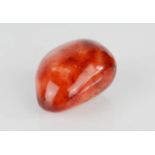 An amber style stone.