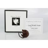 Adam Binder limited edition bronze Long Tailed Mouse, 129/250, with original box and certificate.