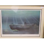 Thomas Gower, Sitting Silent, limited edition print, 119/1500, signed by the artist.