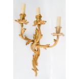 A single Rococo style wall light.