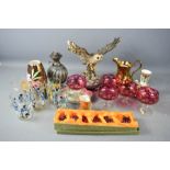 A group of various items, to include Wade, lap, Juliana Collection Owl.