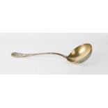 A silver ladle, Birmingham, 5.9toz.