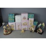 A quantity of the Leonardo Collection Faerie Poppets, boxed, Merry Monks, and other ceramics and