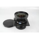 A Rodenstock Grandagon-N 1:4, 5 f=90mm MC lens.