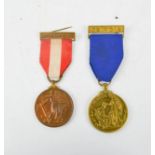 Two WWII Irish military medals, one Service medal named to 850588 J Guinan.