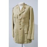 A WWII Indian Army Khaki Drill tunic.