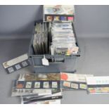 A group of approximately 280 presentation packs containing over 1000 decimal stamps.