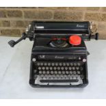 An Everest typewriter.