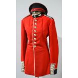 A Grenadier Guardsman's red tunic and cap.