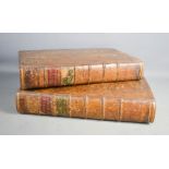 A Dictionary of the English Language by Samuel Johnson, in two volumes, printed by W Strahan, London