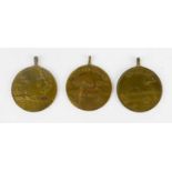 Three 5th Army medallions for the Allied Armies.