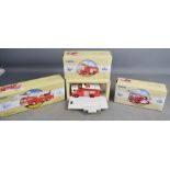 A group of Corgi model vehicles, in original boxes.