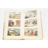 Scenes in America, hand tinted colour plates, printed by H Bryer, Bridwell Hospital, Bridge