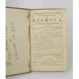 Terminationes Et Exempla Latin Grammar book, London 1785.