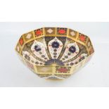 Royal Crown Derby Imari bowl, no 1128. A/F