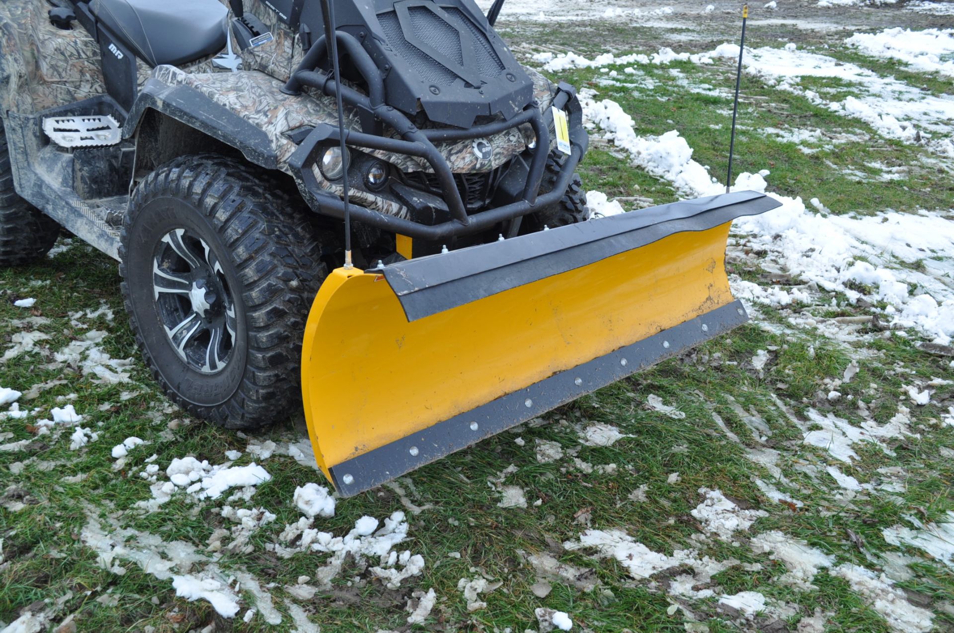 2013 Can-am Outlander 1000 X MR ATV, elec winch Model 5KDF, sells with snow plow, AT 30 x 10 R 14 - Image 9 of 19