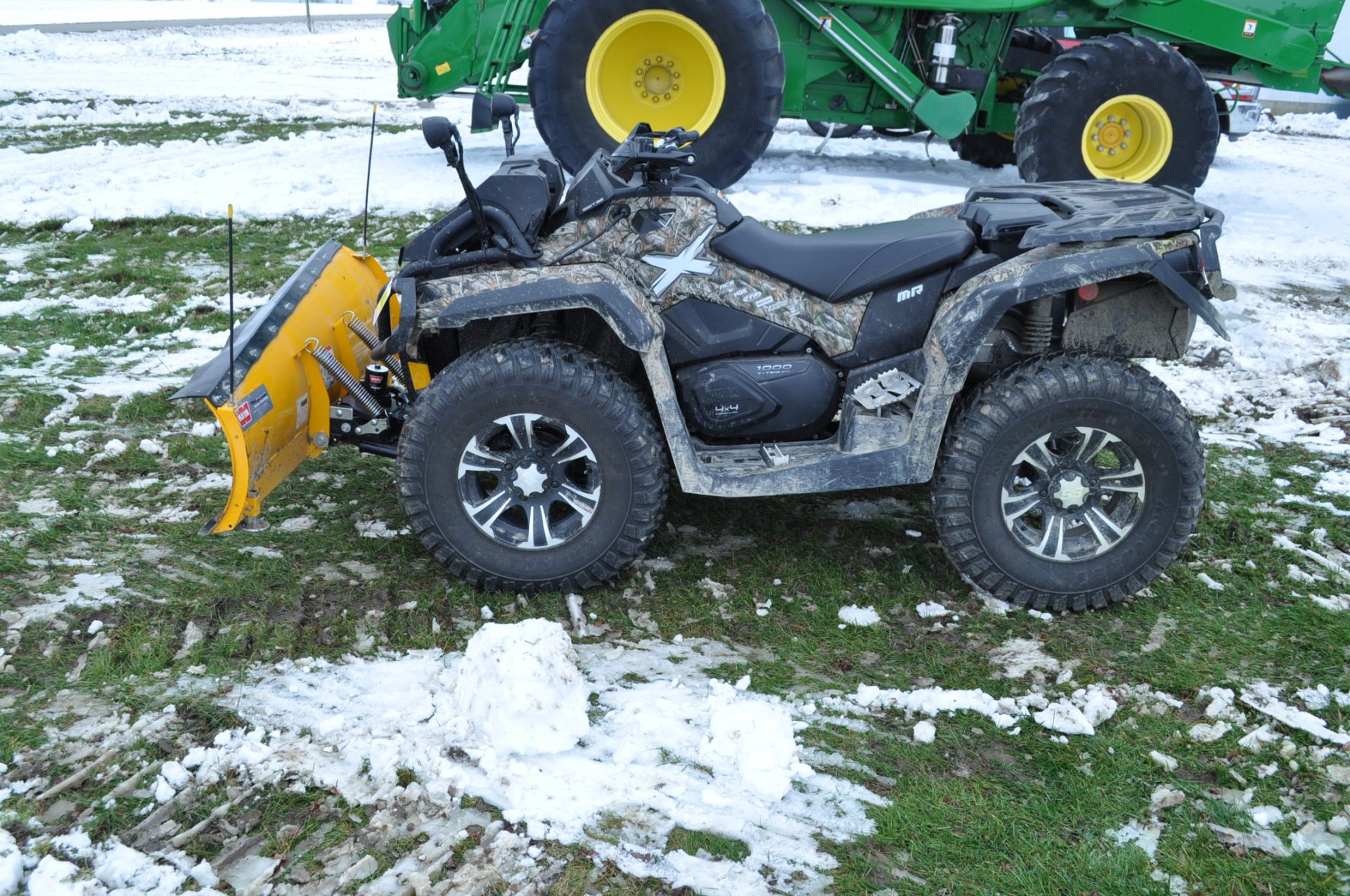 2013 Can-am Outlander 1000 X MR ATV, elec winch Model 5KDF, sells with snow plow, AT 30 x 10 R 14 - Image 2 of 19