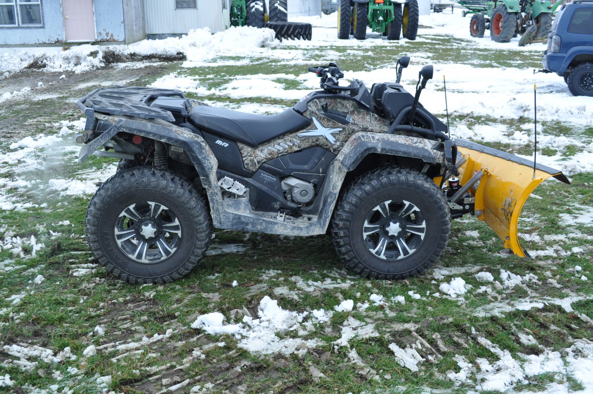 2013 Can-am Outlander 1000 X MR ATV, elec winch Model 5KDF, sells with snow plow, AT 30 x 10 R 14 - Image 5 of 19