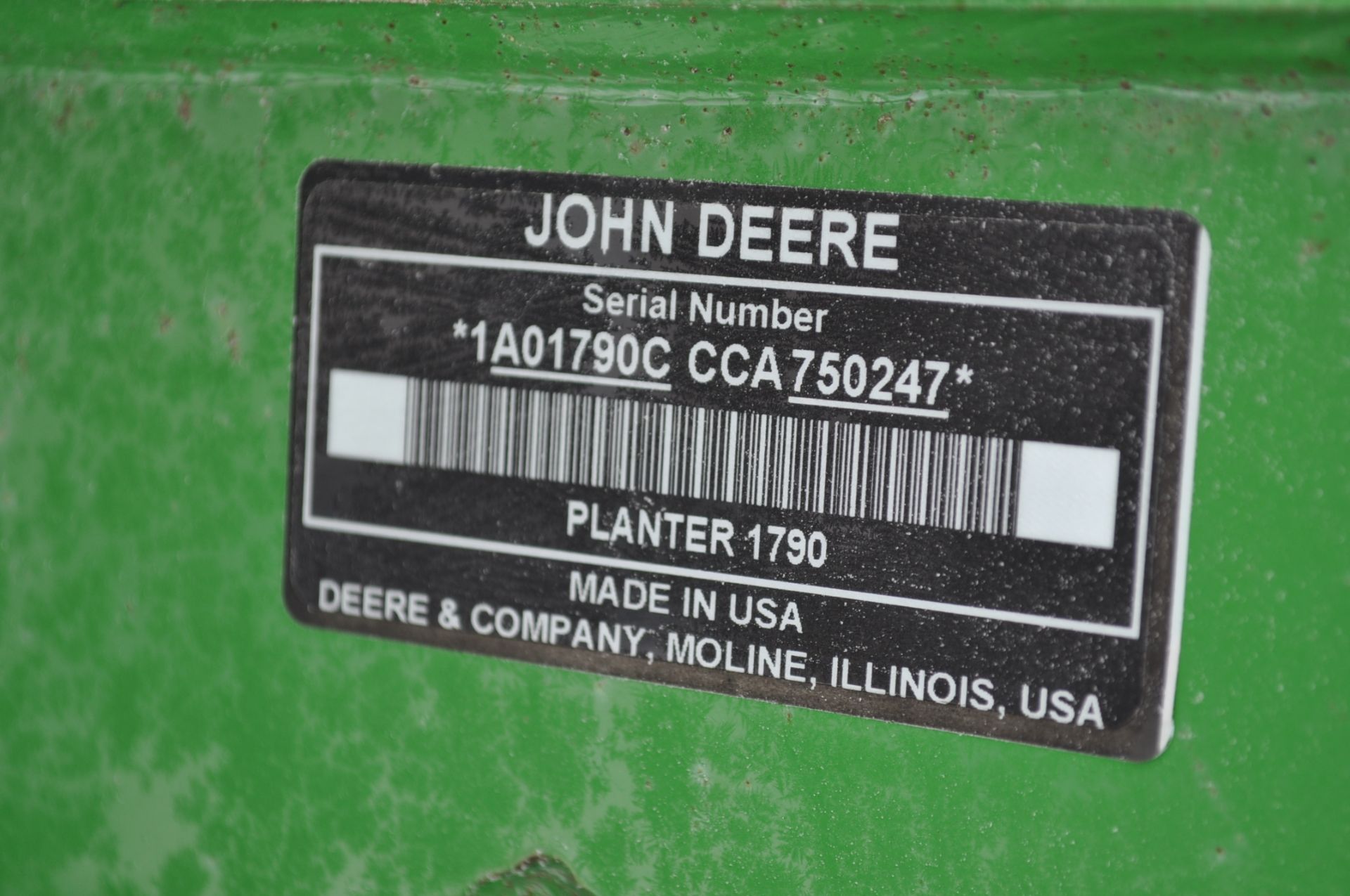 John Deere 1790 16/32 planter, CCS seed delivery, row cleaners, markers, seed firmers, SN 750247 - Image 3 of 14